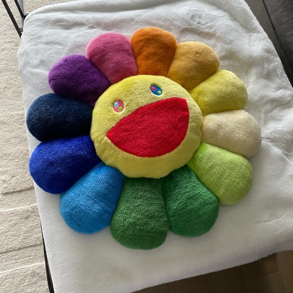 takashi murakami Other - Takashi Murakami MoMA Exclusive Rainbow Flower Plush 60cm